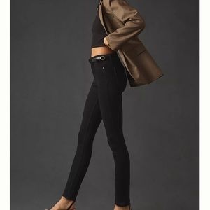 Paige Hoxton High-Rise Skinny Black Jeans Sz 29